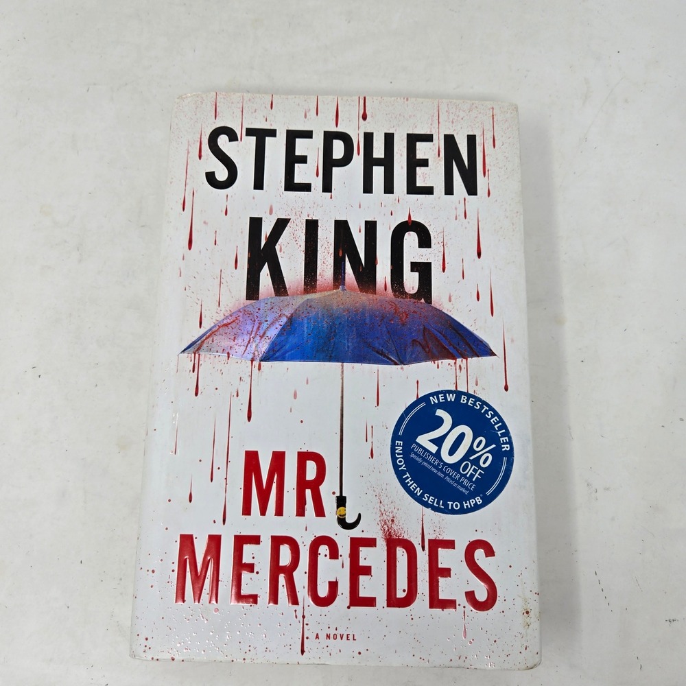 Stephen King Mr. Mercedes First Edition Hardcover 2014 Bill Hodges Trilogy Book
